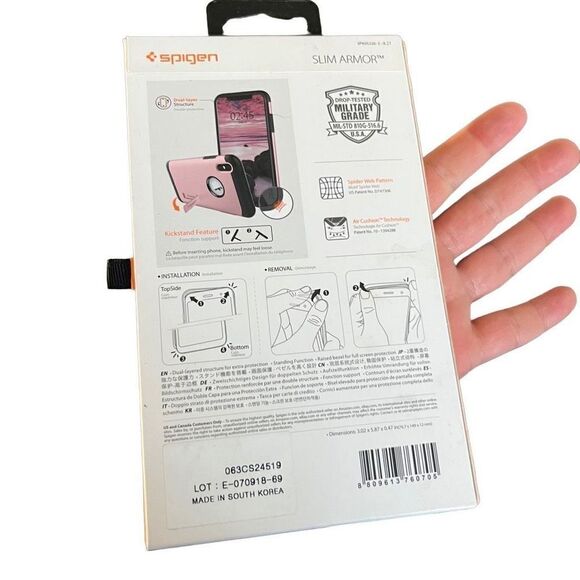 Spigen slim armor military grade iPhone 5.8 inch drop protection - Picture 2 of 3